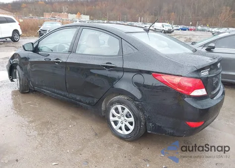 2013 Hyundai Accent Gls z USA, uszkodzony, nr VIN KMHCT4AE9DU559837